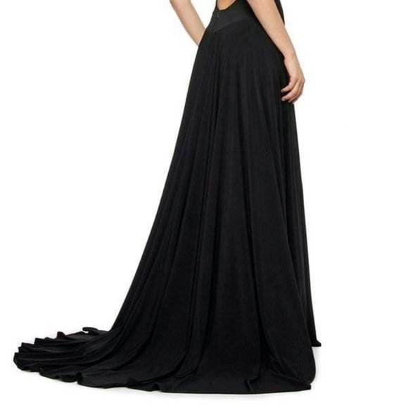 Sherri Hill Black Backless Dress - Picture 6 of 8